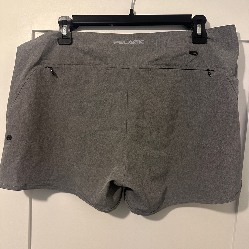 Pelagic Women's Athletic Gray Shorts